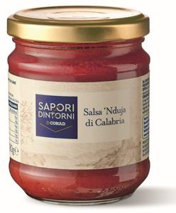 SALCE  NDUJA S&D CONAD 180 GR