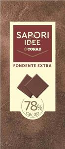 CONAD TAV.CIOC.FOND.EX.78% S&I 100G