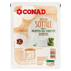 RAVIOLI RIC/ERBET.SF/SOT.G250 CONAD