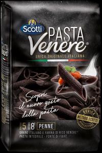 MAKARONA PENNE INTEGRALE VENERE SCOTTI 400 GR