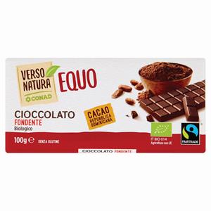 CONAD DARK CHOCOLATE BAR V/NAT. 100G