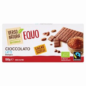 CONAD MILK CHOCOLATE BARS V/NAT.G100