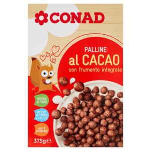 PALLINE CER.INT.CACAO CONAD GR.375