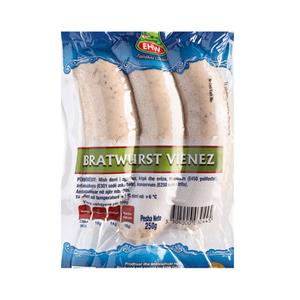 BRATWURST VIENEZ EHW PAKO 250 GR