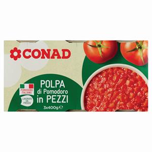 TUL DOMATE CONAD 3X400 GR