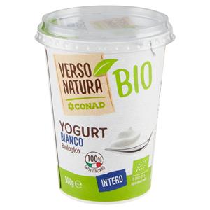 WHOLE WHITE ORGANIC YOGURT VN CONAD 500 GR