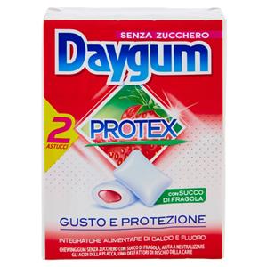 DAYGUM PROTEX FRAGOLA JUICE 2 ASTUC