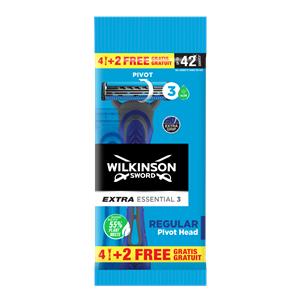 WILKINSON EXTRA3 ESSENTIAL 4+2 PZ