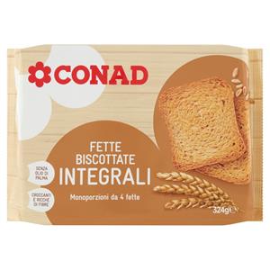 FETTE BISCOTTATE INTEGR.CONAD 324G