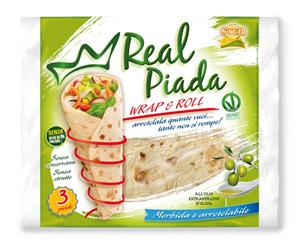 REAL PIADA WRAP&ROLL OLIO EVO 330G