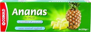 ANANAS CONAD 3X225 GR