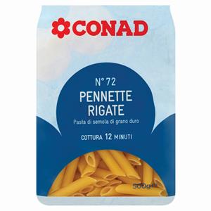 MAKARONA PENNETTE RIGATE CONAD N.72 500 GR