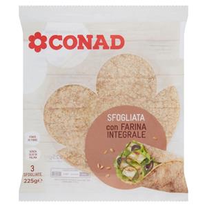 SFOGLIATA INTEGRALE CONAD GR.225