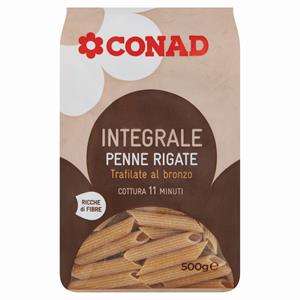 MAKARONA PENNE INTEGRALE CONAD 500 GR