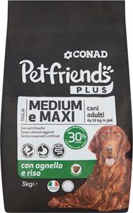 PETFR.PLUS CONAD AD.AGN/RISO 3 KG