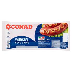 WURSTEL DERRI CONAD GR250