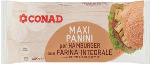 MAXI PANINI INT.HAMB.SESAM CND 300g