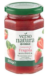 STRAWBERRY JAM V.NAT.BIO CONAD 330G