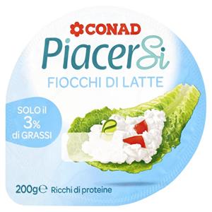 FIOCCHI DI LATTE CONAD PIACERSI 200