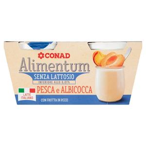 KOS ME PJESHKE/KAJSI ALIMENTUM CONAD 2X125 GR