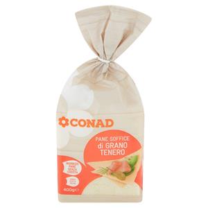 PANE SOFFICE GRANO TEN. CONAD 400G.