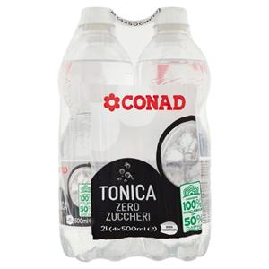 ACQUA TONICA ZERO CONAD CL50X4