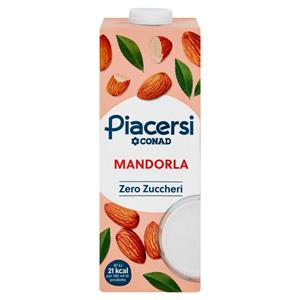 BEVANDA UHT S/Z MANDORLA 1L PIACERS