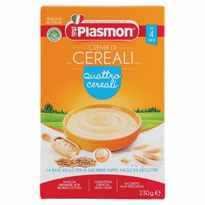 PLASMON CEREALI CREMA 4 CER.200G