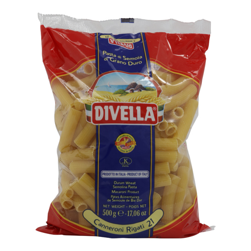 DIVELLA CANNERONI RIGATI 500GR