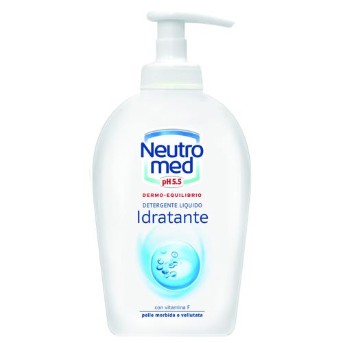Neutromed pH 5,5 con Antibatterico Detergente Liquido Mani 300 ml
