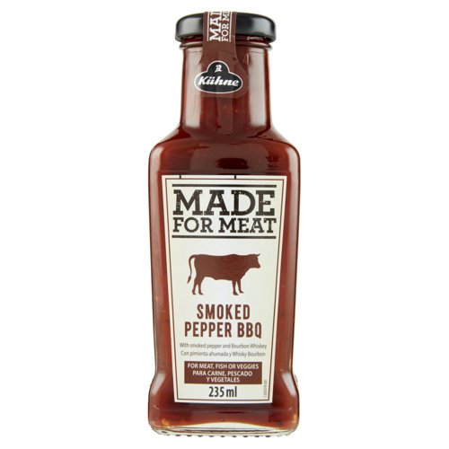 Kühne Made for Meat Smoked Pepper BBQ 235 ml