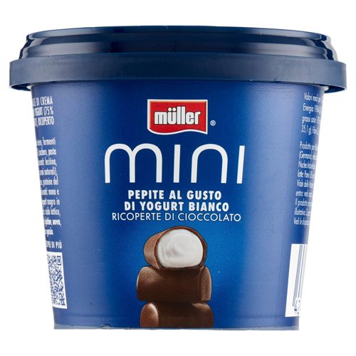 müller mini Pepite al Gusto di Yogurt Bianco Ricoperte di Cioccolato 70 g