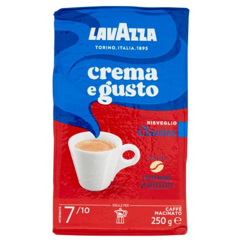 Lavazza crema e gusto Classico Caffè Macinato 250 g