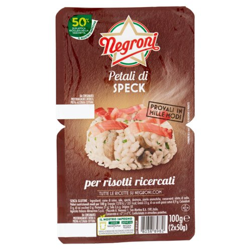 Negroni Petali di Speck 2 x 50 g