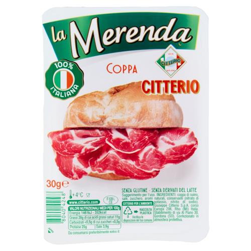 Citterio La Merenda Coppa 30 g