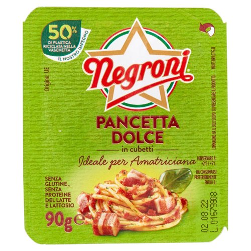 Negroni Pancetta Dolce in cubetti 90 g