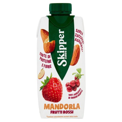 Zuegg Skipper Mandorla Frutti Rossi 330 ml