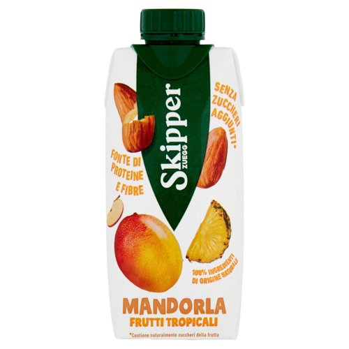 Zuegg Skipper Mandorla Frutti Tropicali 330 ml