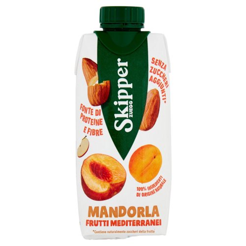 Zuegg Skipper Mandorla Frutti Mediterranei 330 ml