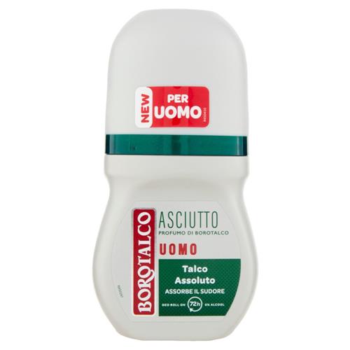 Borotalco Uomo Asciutto Profumo di Borotalco Deo Roll On 50 ml