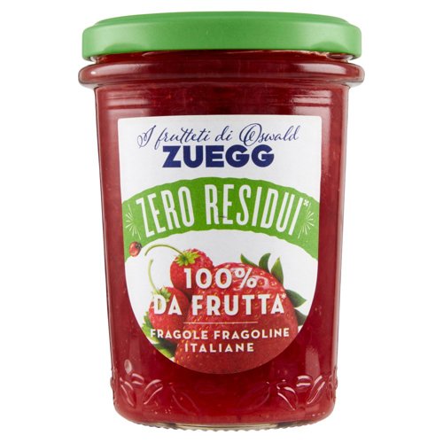 Zuegg I frutteti di Oswald Zuegg Zero Residui 100% da Frutta* Fragole Fragoline Italiane 230 g