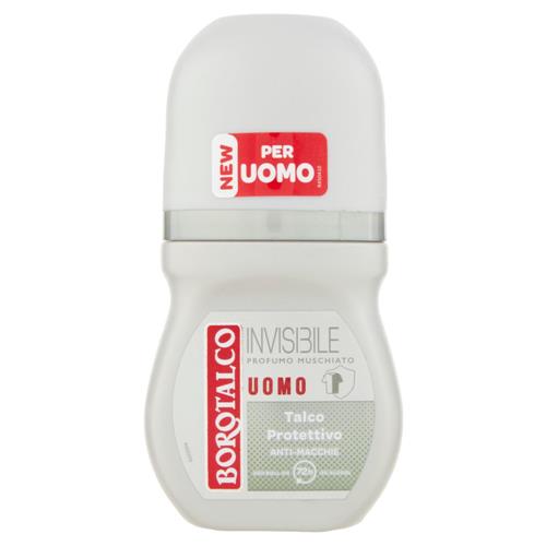 Borotalco Uomo Invisibile Profumo Muschiato Deo Roll On 50 ml