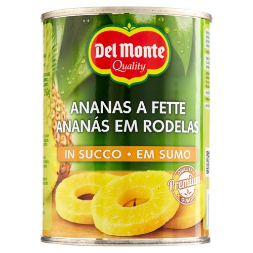 Del Monte Ananas a Fette in Succo 565 g
