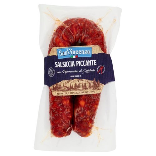 San Vincenzo Salsiccia Piccante con Peperoncino di Calabria