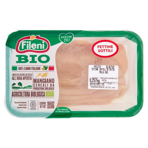 Fileni Bio Fettine Sottili di Petto Pollo Bio