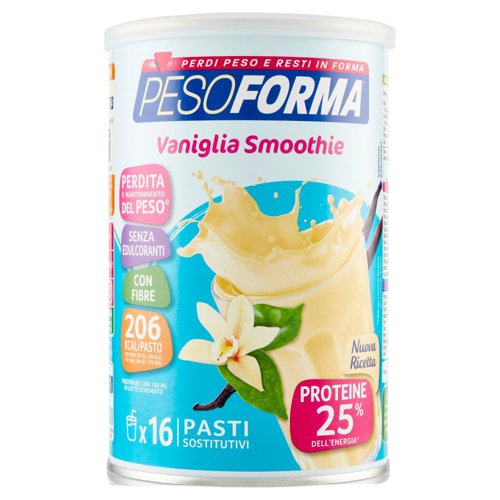 Pesoforma Vaniglia Smoothie, Pasto sostitutivo gusto Vaniglia, Shake per controllo del peso - 436g