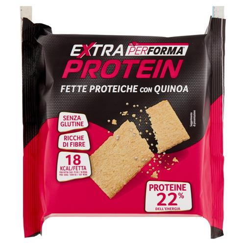 Performa Extra Protein Fette Proteiche con Quinoa 18kcal/fetta, senza glutine, ricche di fibre 100 g