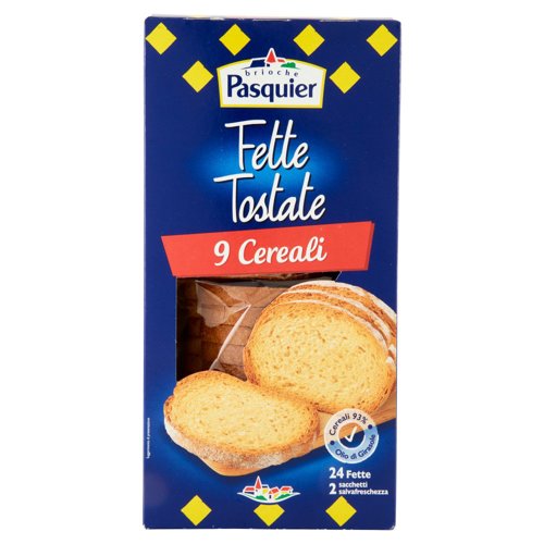Brioche Pasquier Fette Tostate 9 Cereali 24 Fette 240 g