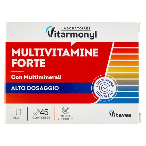 Laboratoires Vitarmonyl Multivitamine Forte con Multiminerali 45 compresse 36 g