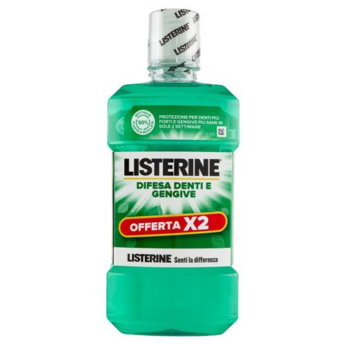 Listerine Difesa Denti e Gengive 2 x 500 ml